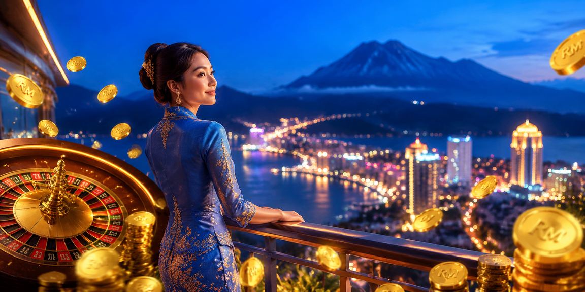 Roulette bergaya baju kurung di Sabah
